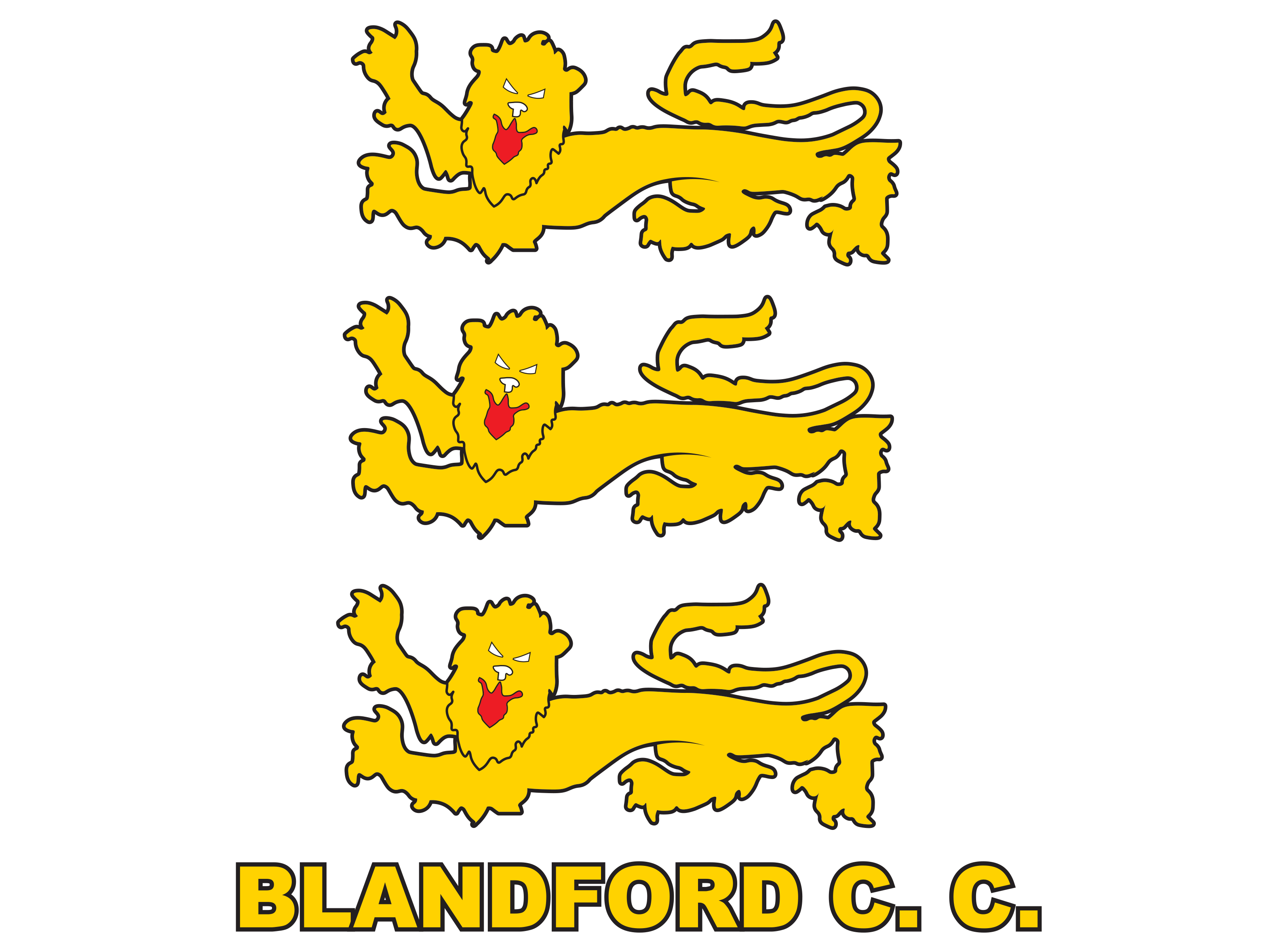 Blandford Cricket Club Logo